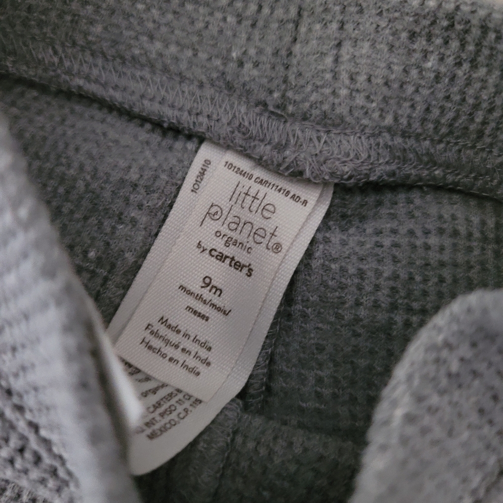 Baby Boy Grey Thermal Pants (6-9 Months) - Picture 3 of 3